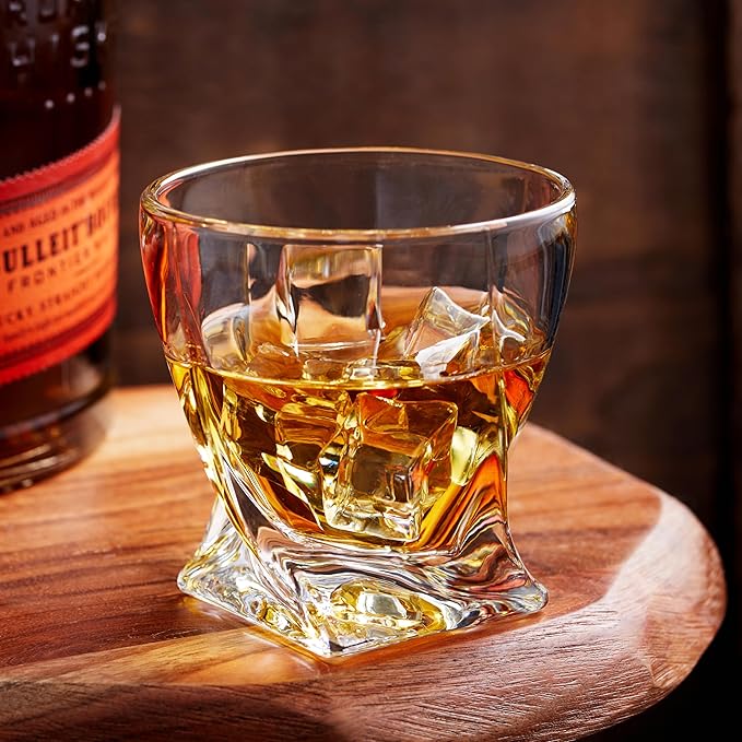 Hand-blown lead-free crystal clarity